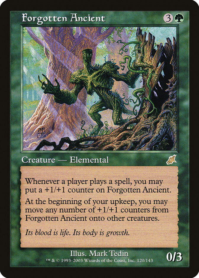 Forgotten Ancient card front