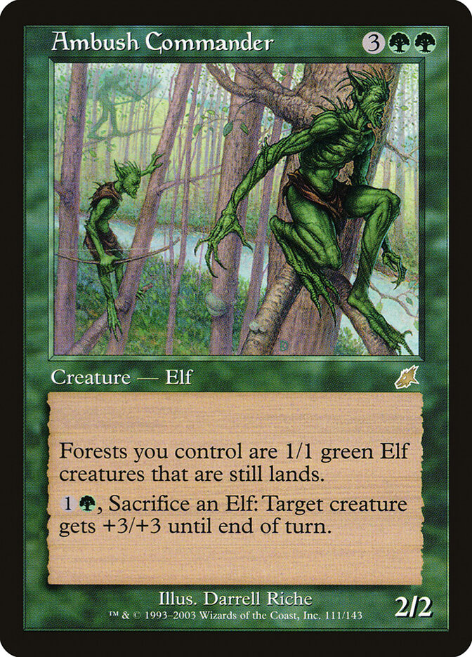 Ambush Commander card front