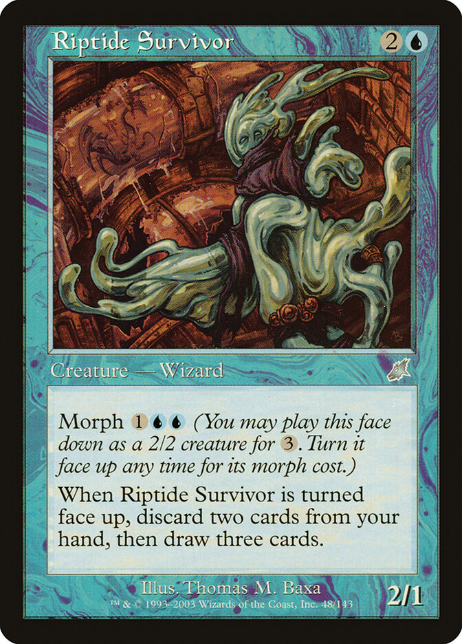Riptide Survivor card front