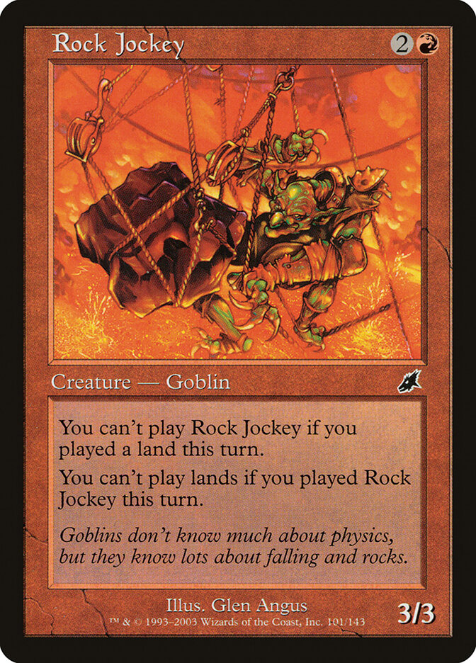 Rock Jockey card front