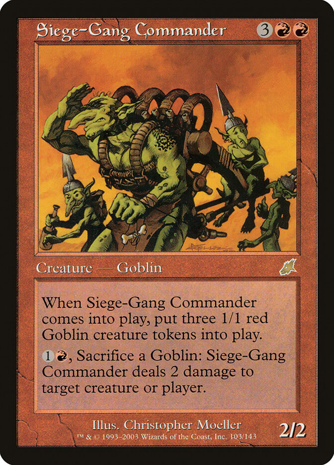 Siege-Gang Commander card front