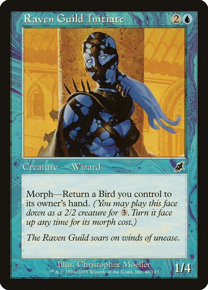 Raven Guild Initiate card front