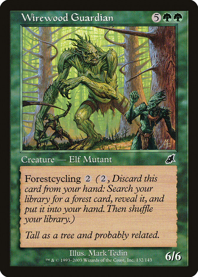 Wirewood Guardian card front