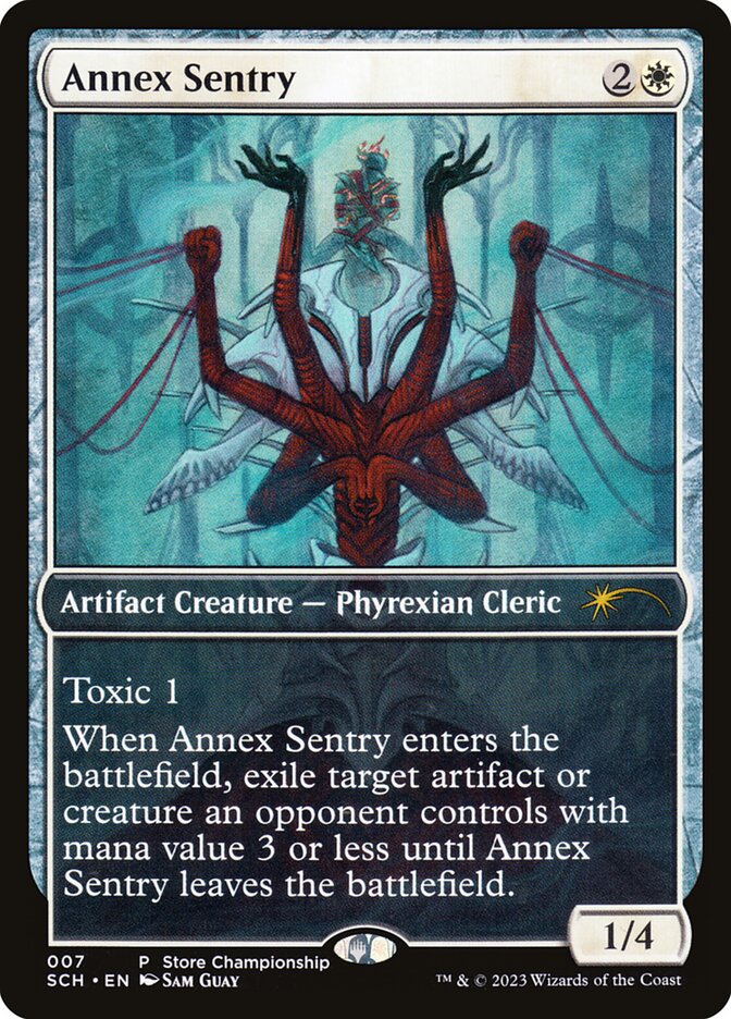 Annex Sentry card front