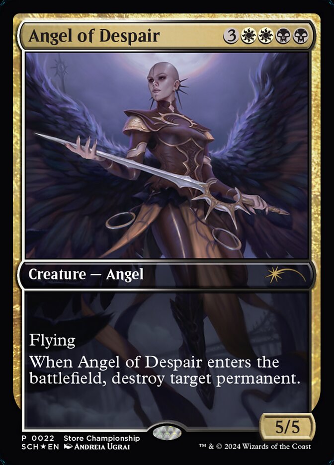 Angel of Despair card front