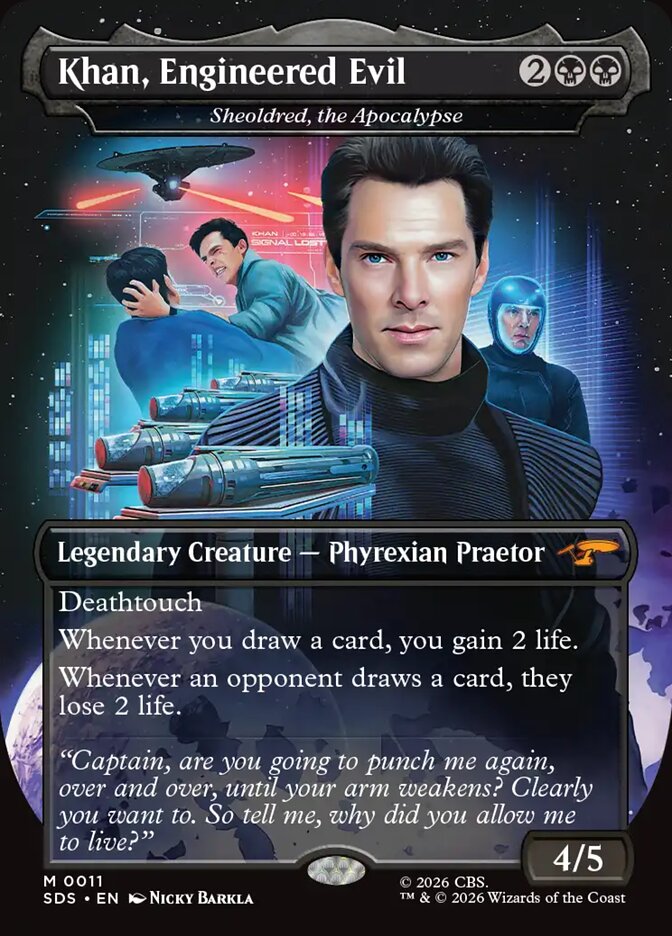 Sheoldred, the Apocalypse card front