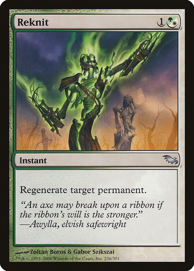 Reknit card front