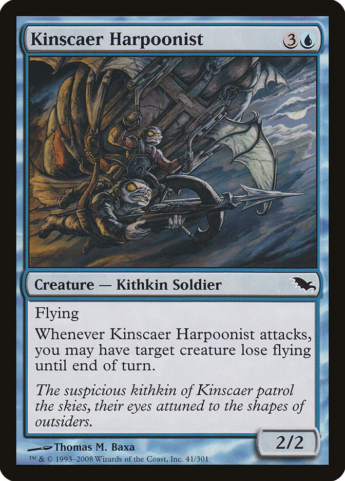 Kinscaer Harpoonist card front