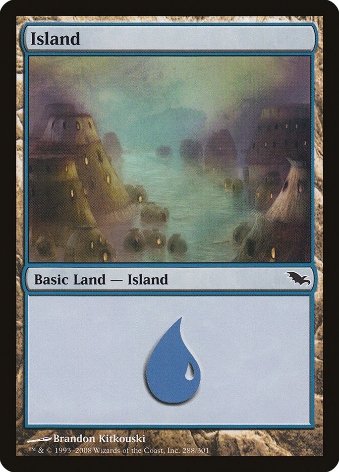 Island card front