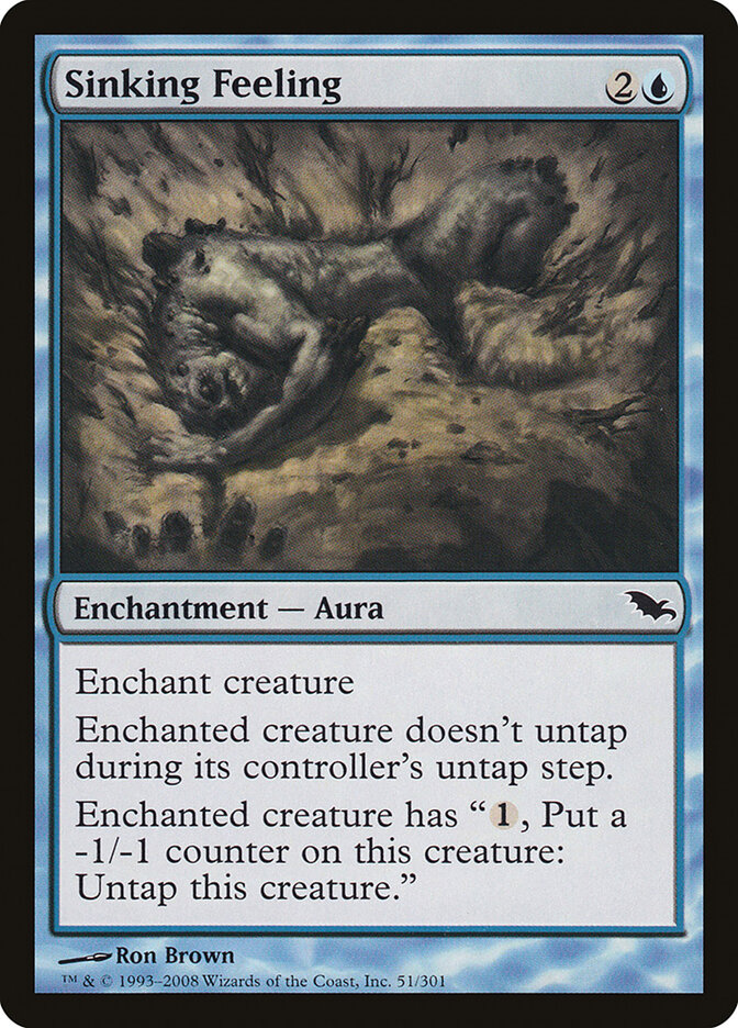 Sinking Feeling card front