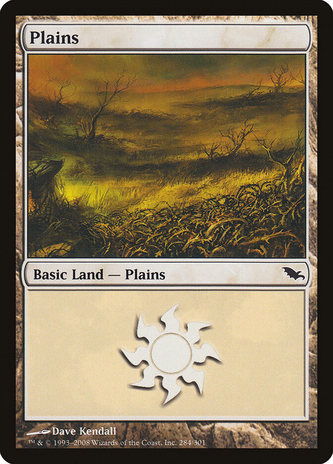 Plains card front