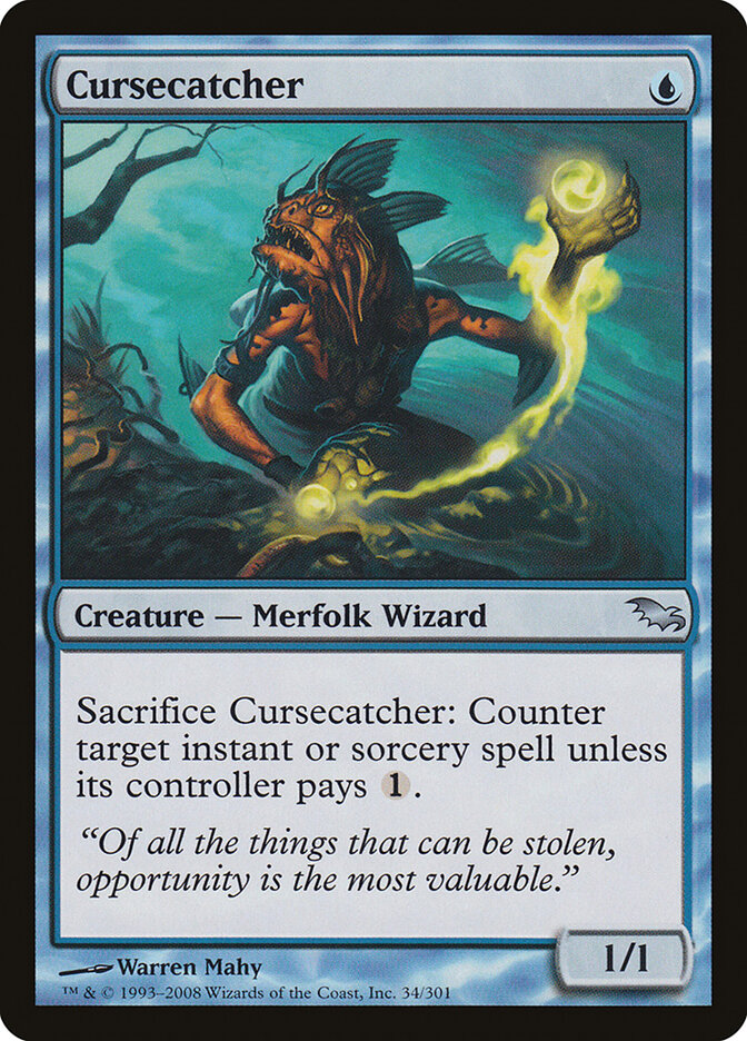 Cursecatcher card front