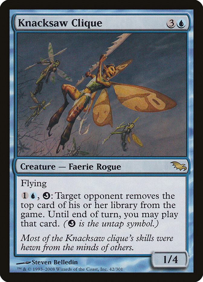 Knacksaw Clique card front