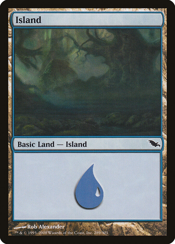 Island card front