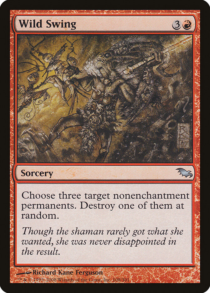 Wild Swing card front
