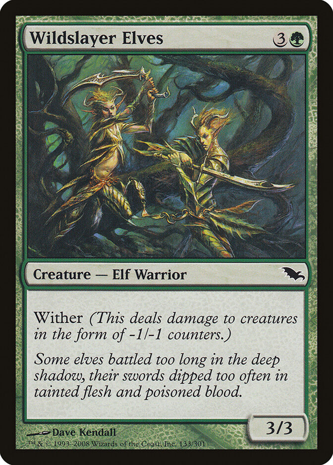 Wildslayer Elves card front