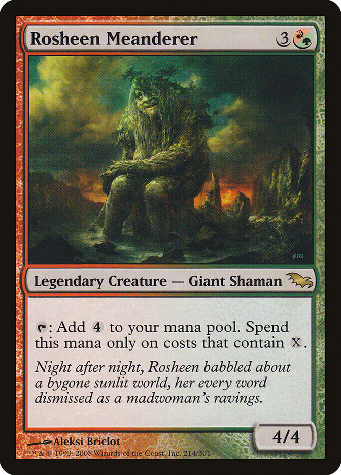 Rosheen Meanderer card front