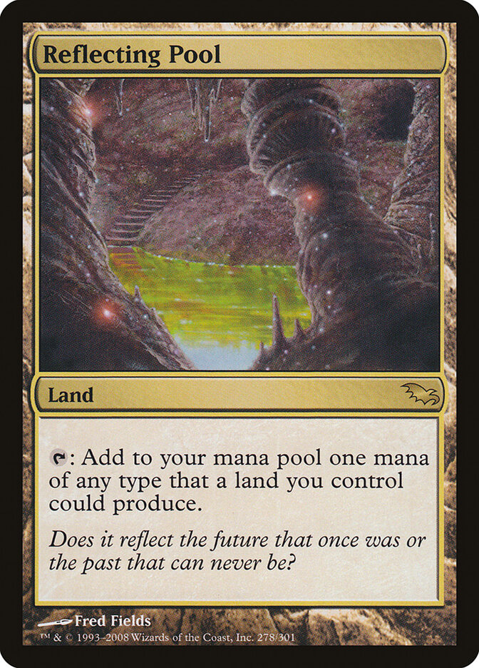 Reflecting Pool card front