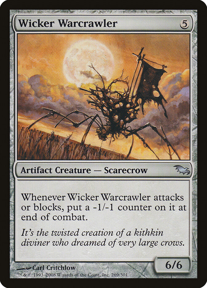 Wicker Warcrawler card front