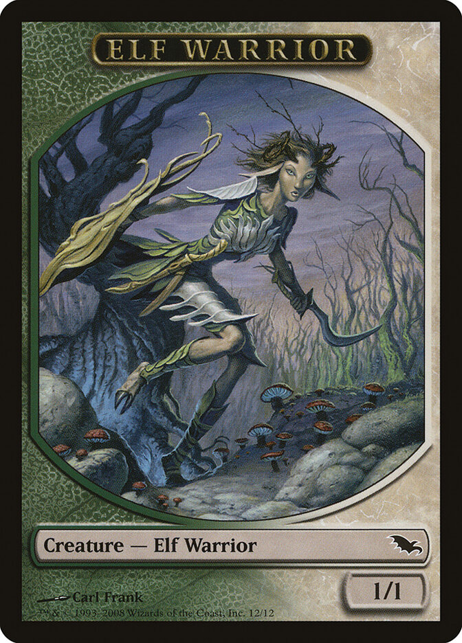 Elf Warrior card front