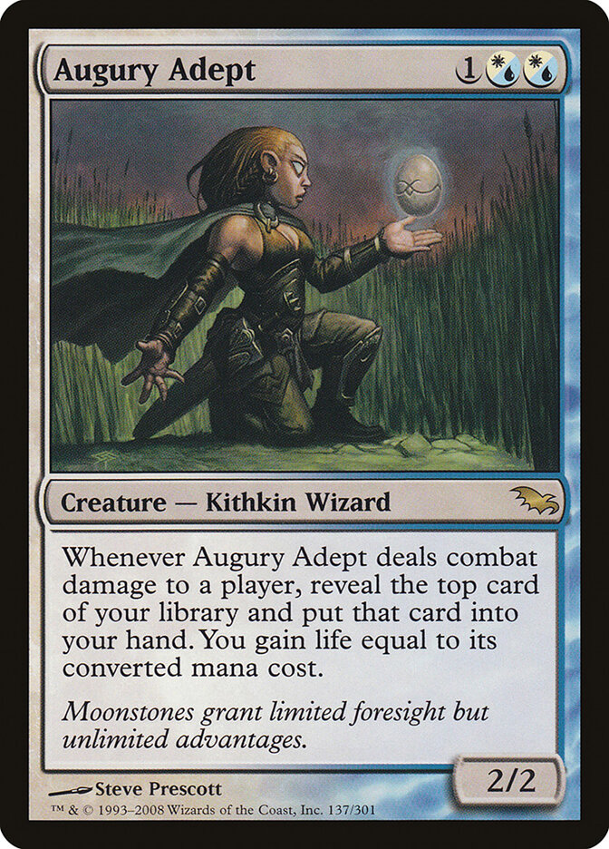 Augury Adept card front