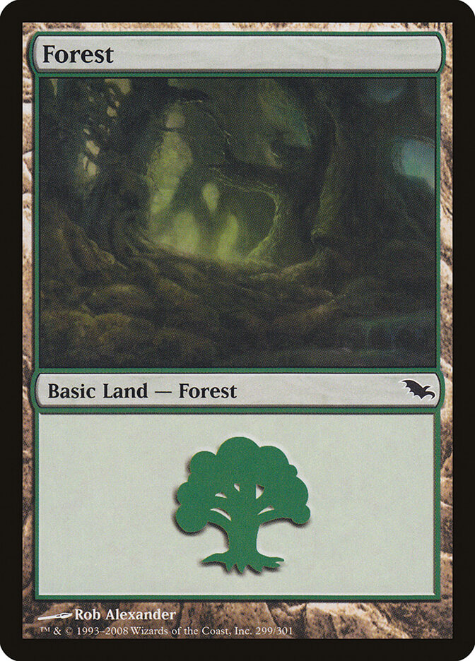 Forest card front