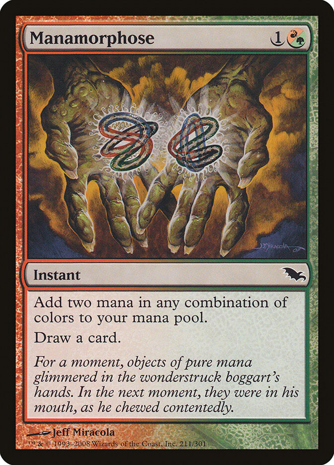 Manamorphose card front