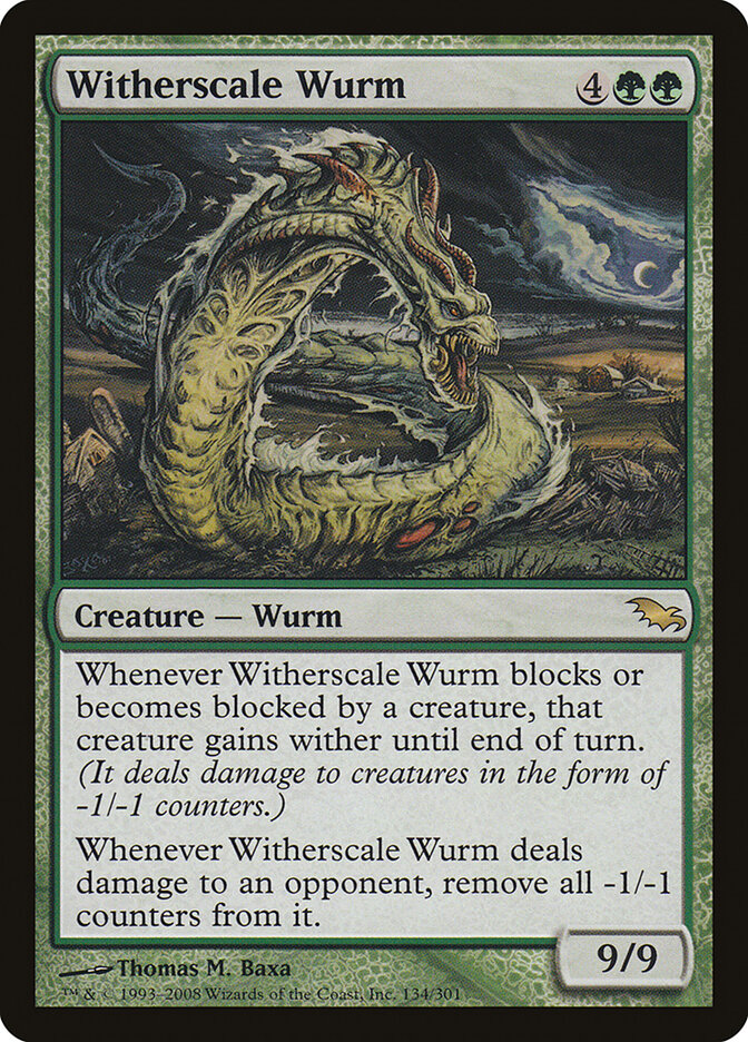 Witherscale Wurm card front