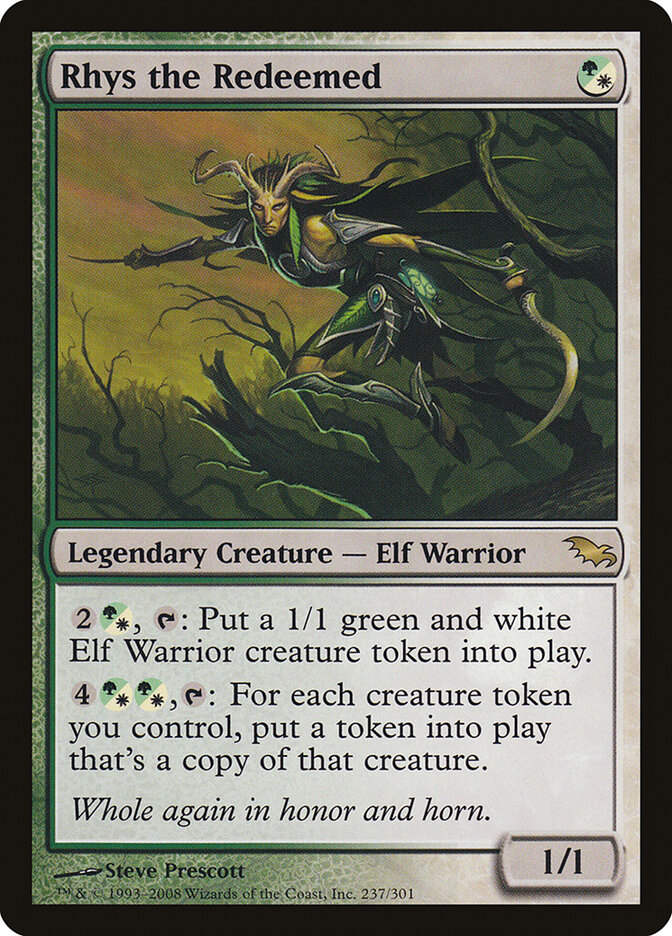 Rhys the Redeemed card front