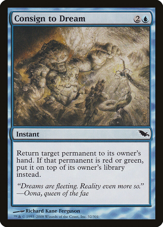 Consign to Dream card front