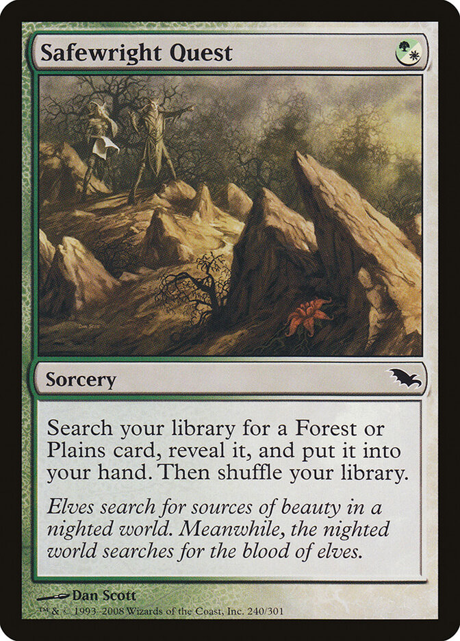 Safewright Quest card front