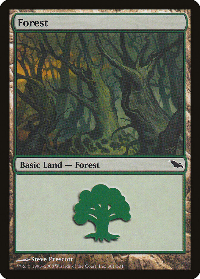 Forest card front
