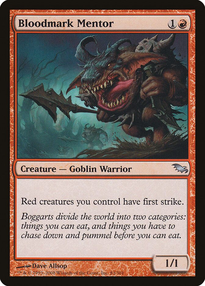 Bloodmark Mentor card front