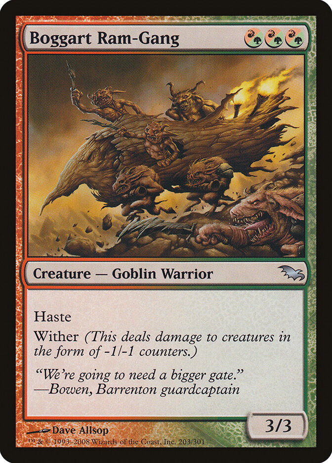 Boggart Ram-Gang card front