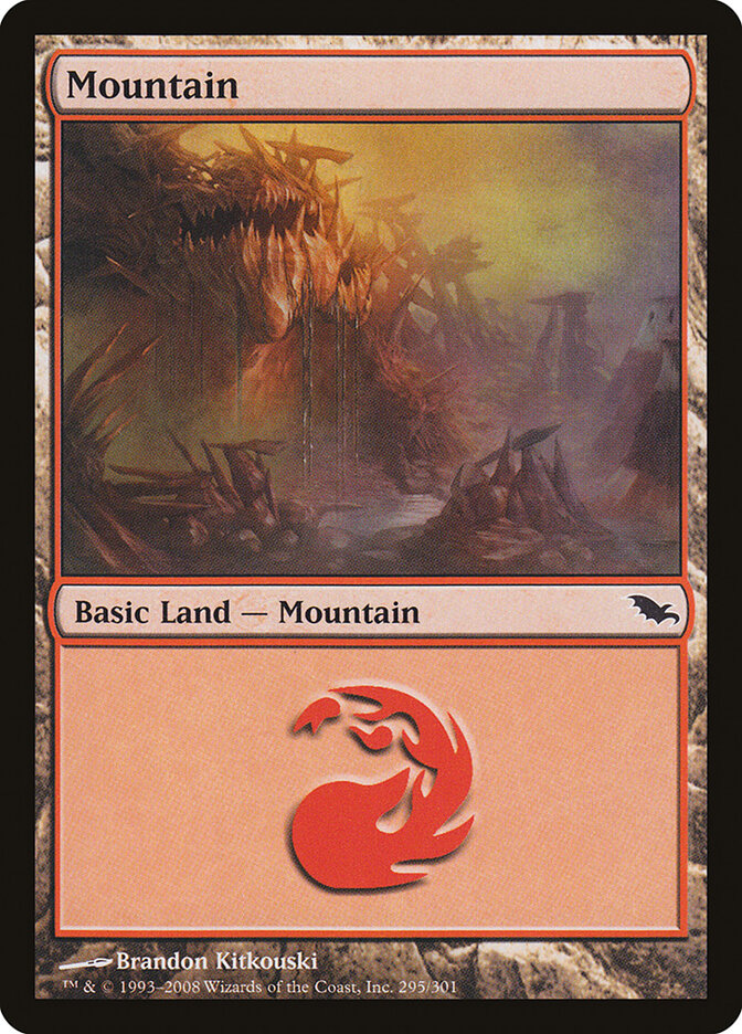 Mountain card front