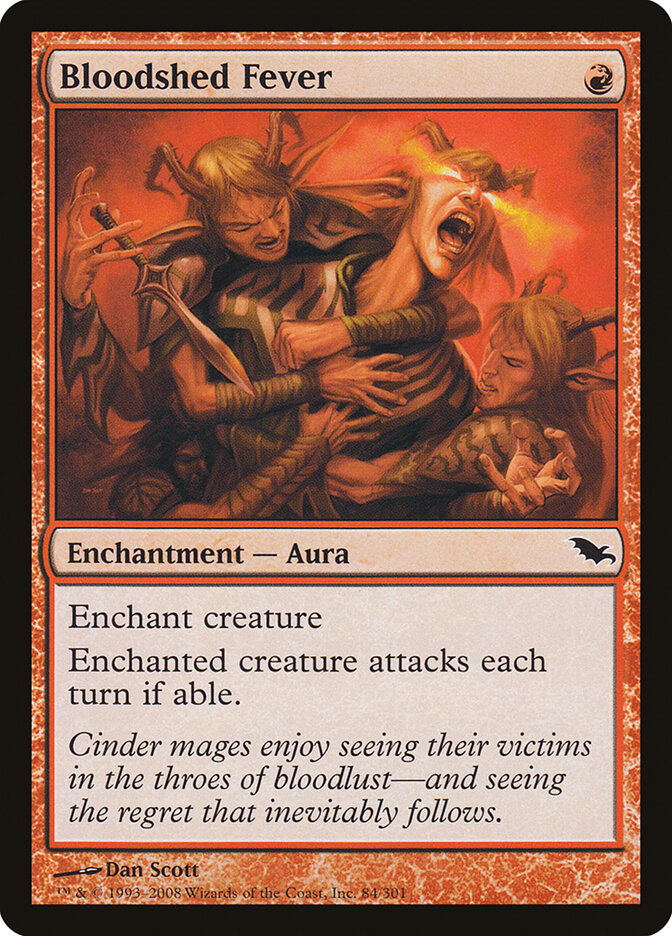 Bloodshed Fever card front