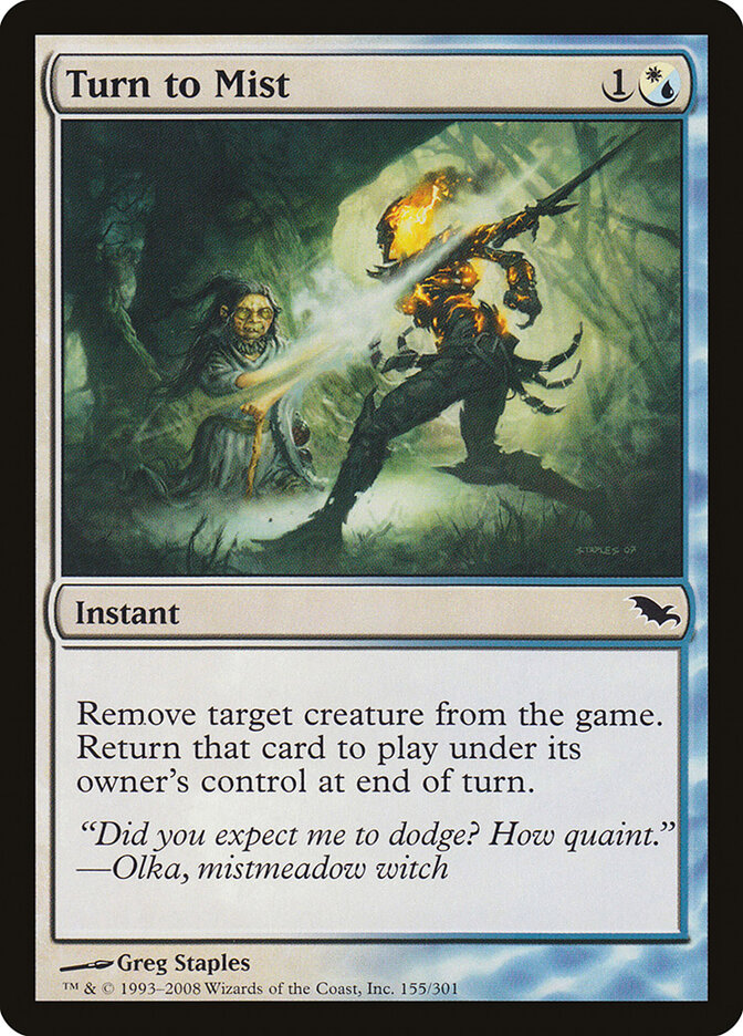 Turn to Mist card front