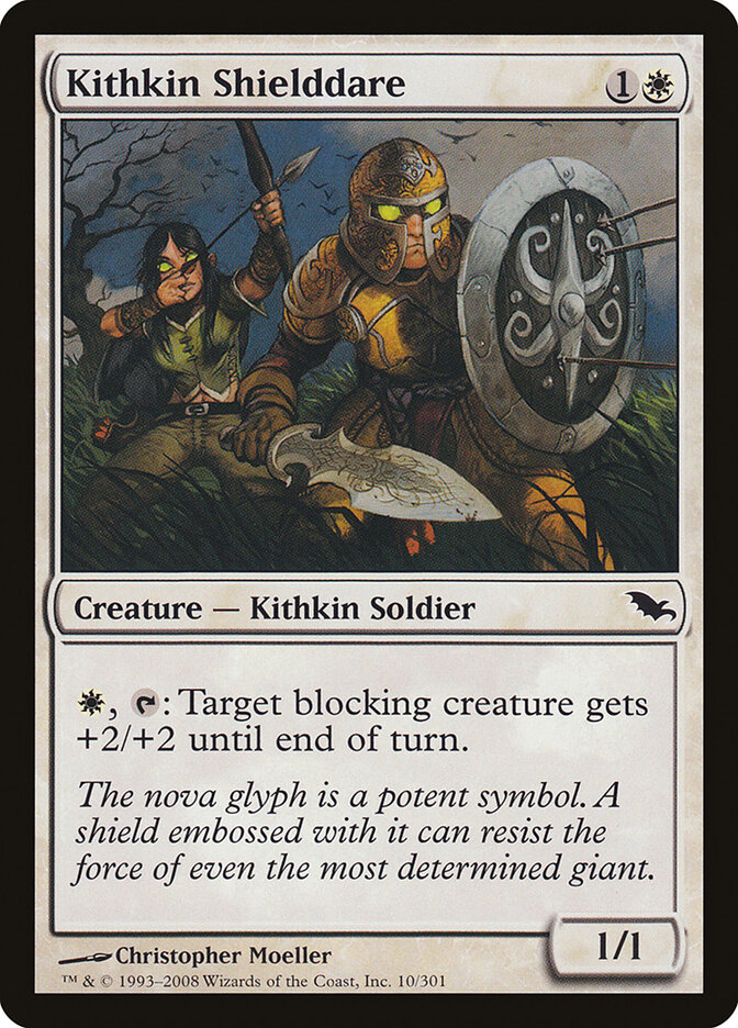 Kithkin Shielddare card front