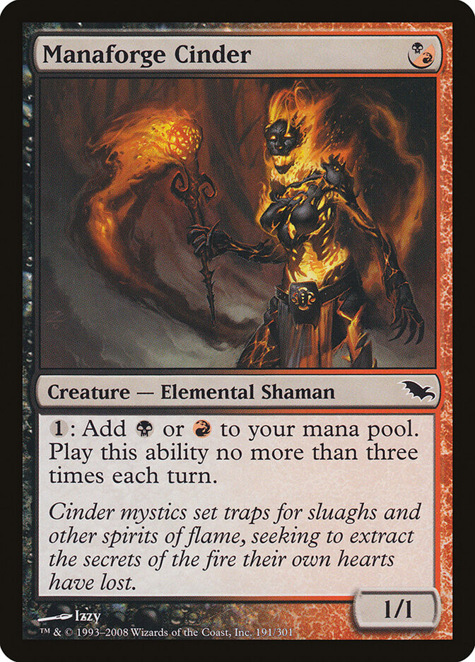 Manaforge Cinder card front