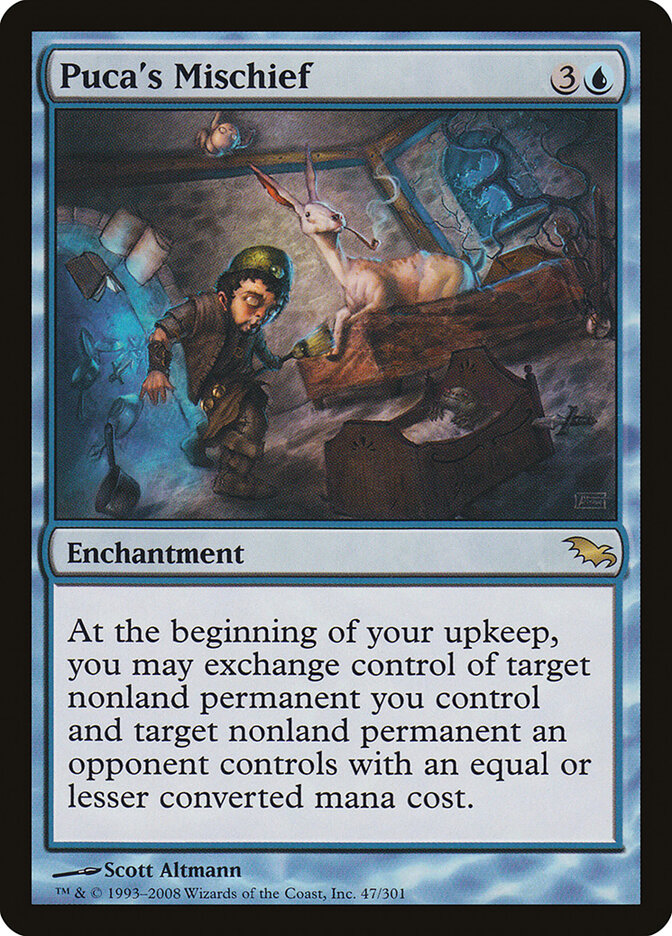Puca's Mischief card front