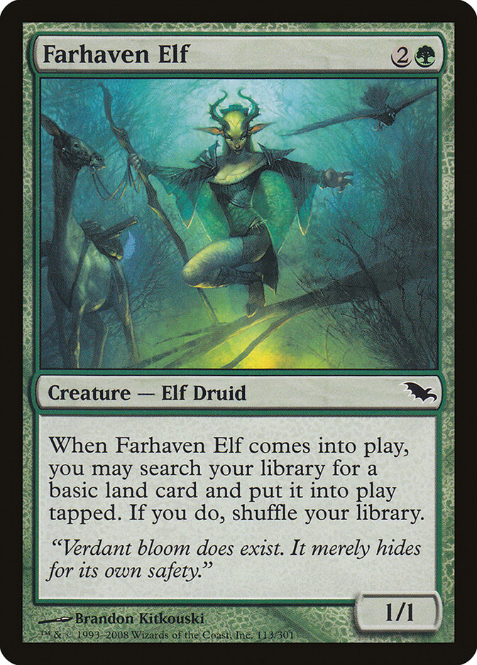 Farhaven Elf card front