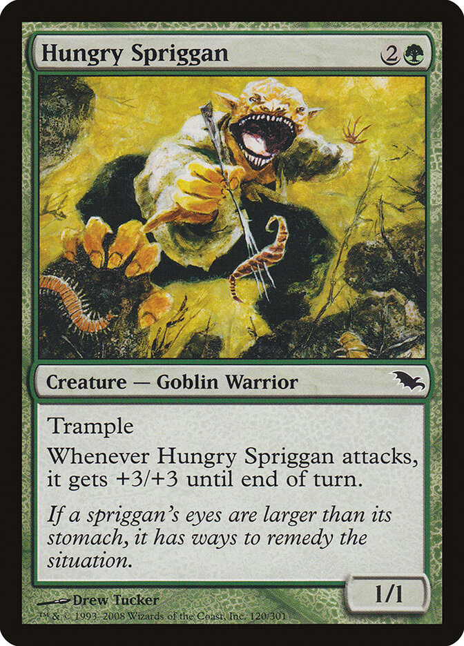 Hungry Spriggan card front