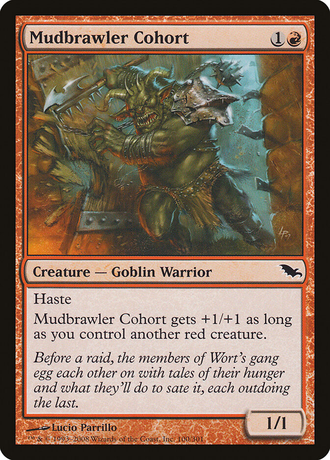Mudbrawler Cohort card front