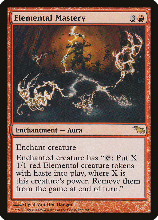 Elemental Mastery card front