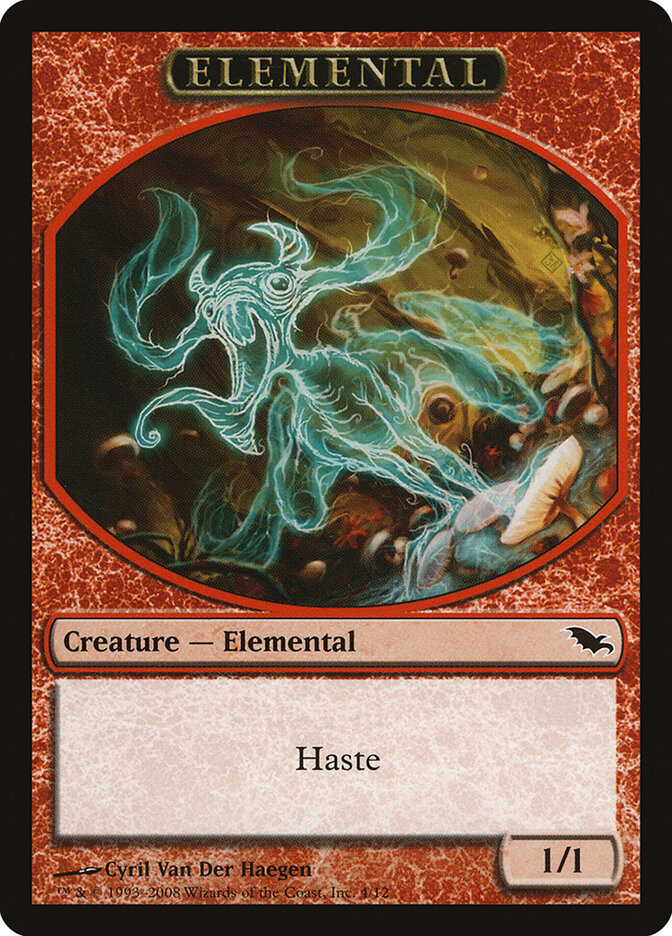 Elemental card front