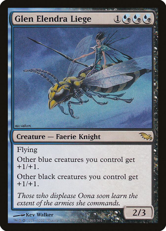 Glen Elendra Liege card front