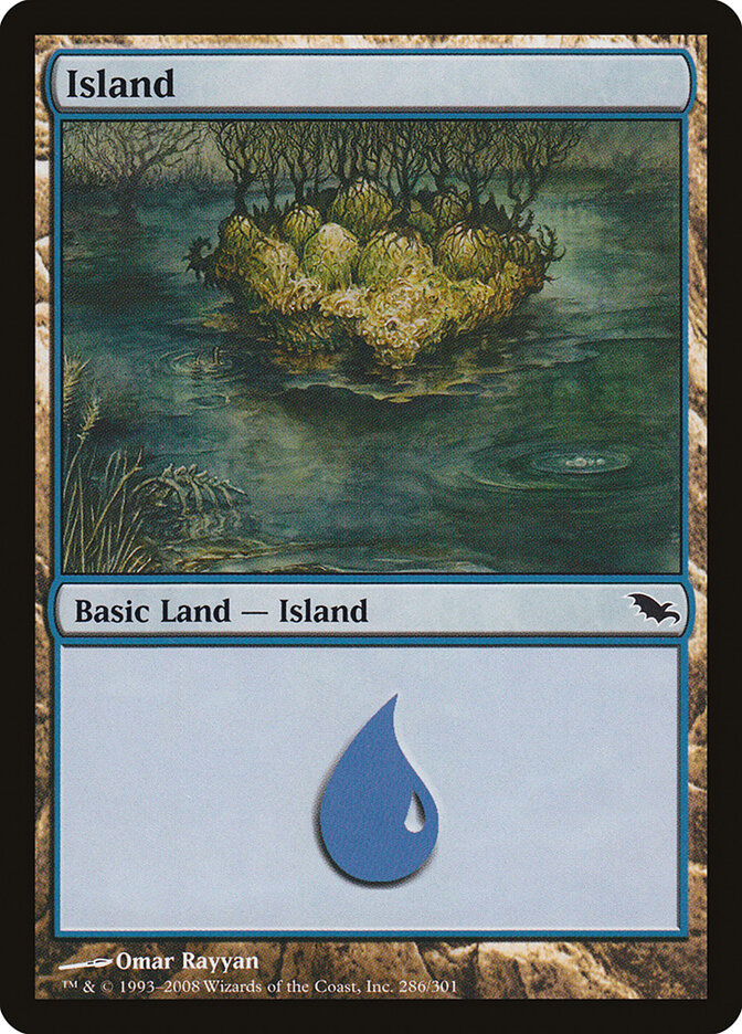 Island card front