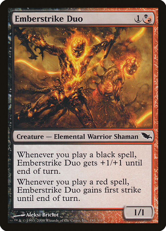 Emberstrike Duo card front