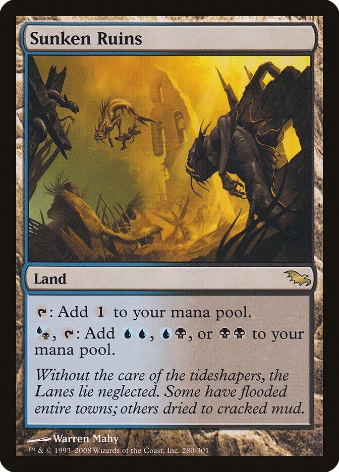 Sunken Ruins card front