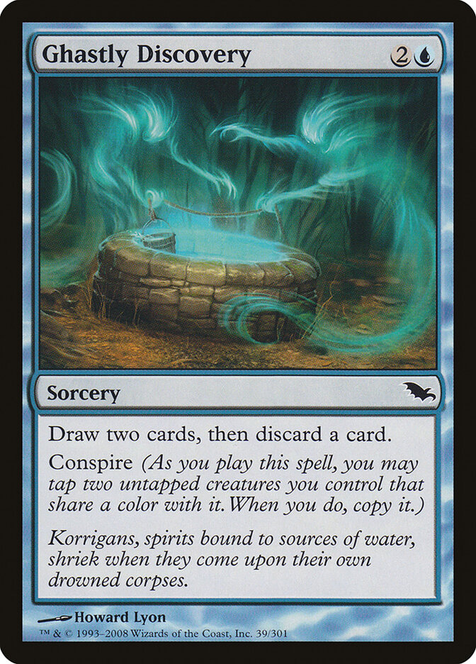 Ghastly Discovery card front
